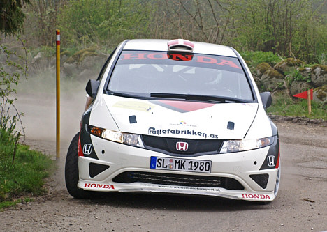 Martin Knudsen og Søren Kjær får kvalificeret konkurrence i Int. 39. Barum Czech Rally Slín.